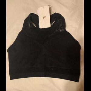 Black sports bra